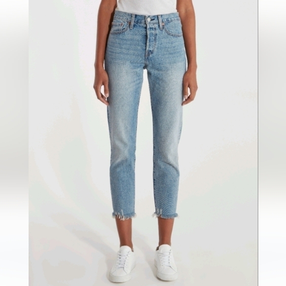 Levi's premium Wedgie Icon Fit Jeans Shut Up sz 29 - Picture 1 of 11